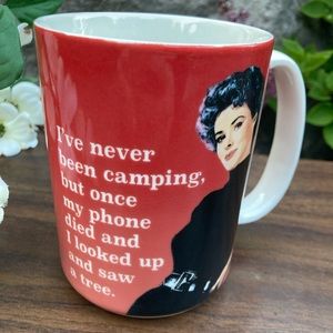 New! Camping funny mug